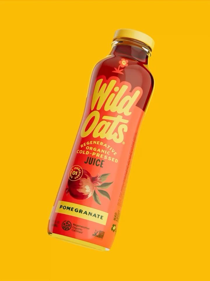 Making an angry brand was a surprisingly fun task. Really proud of this one. I partnered with @sukle_advertising to bring the @wildoats_87 visual identity to life. 

Wild Oats helped define the natural foods movement of the &rsquo;90s, championing ac