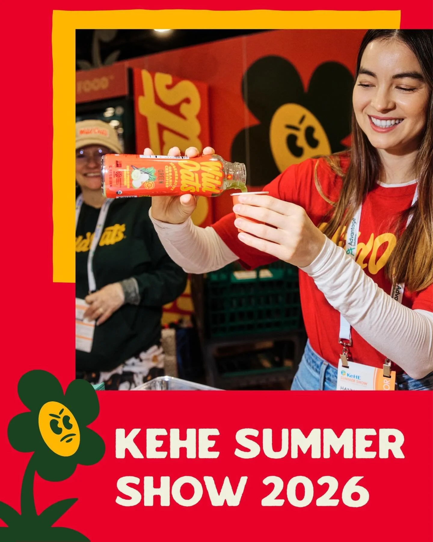 Some images from Wild Oats at the KeHe summer show. Fun to see the brand identity expressed in a physical environment.