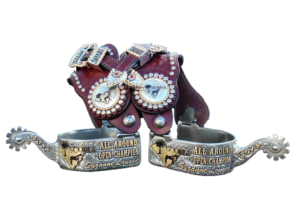 Custom buckles and spurs Clearance