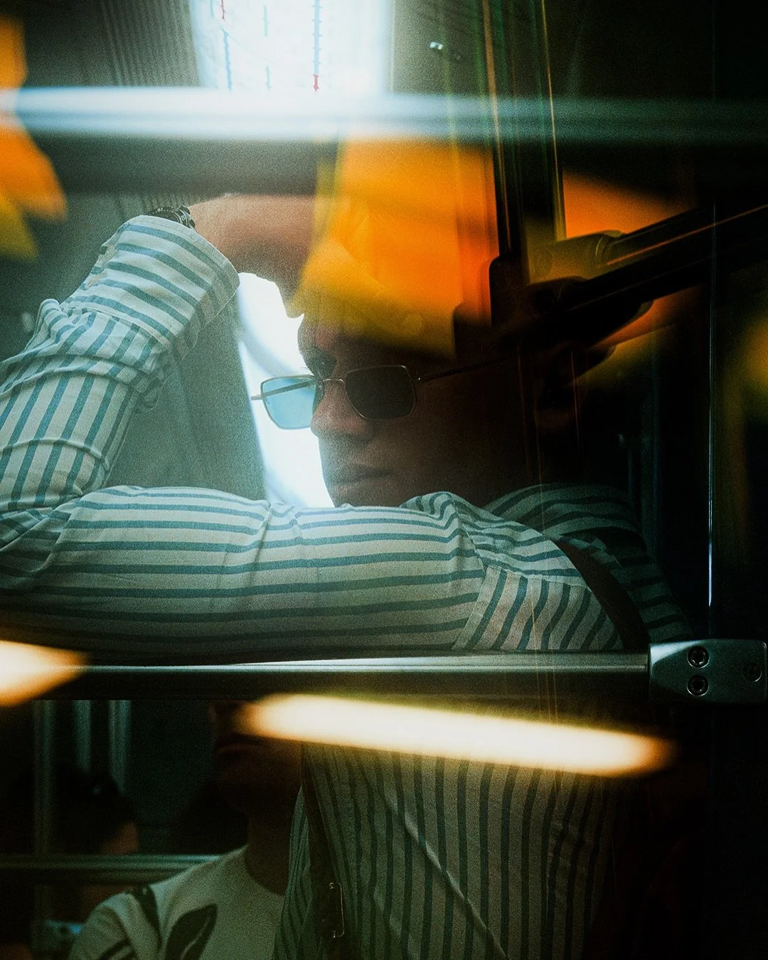 Riding The Mundane Train
Destination: Unknown

Everyday faces, passing places.
This is what it looks like when nothing happens &mdash; and yet, something always does.