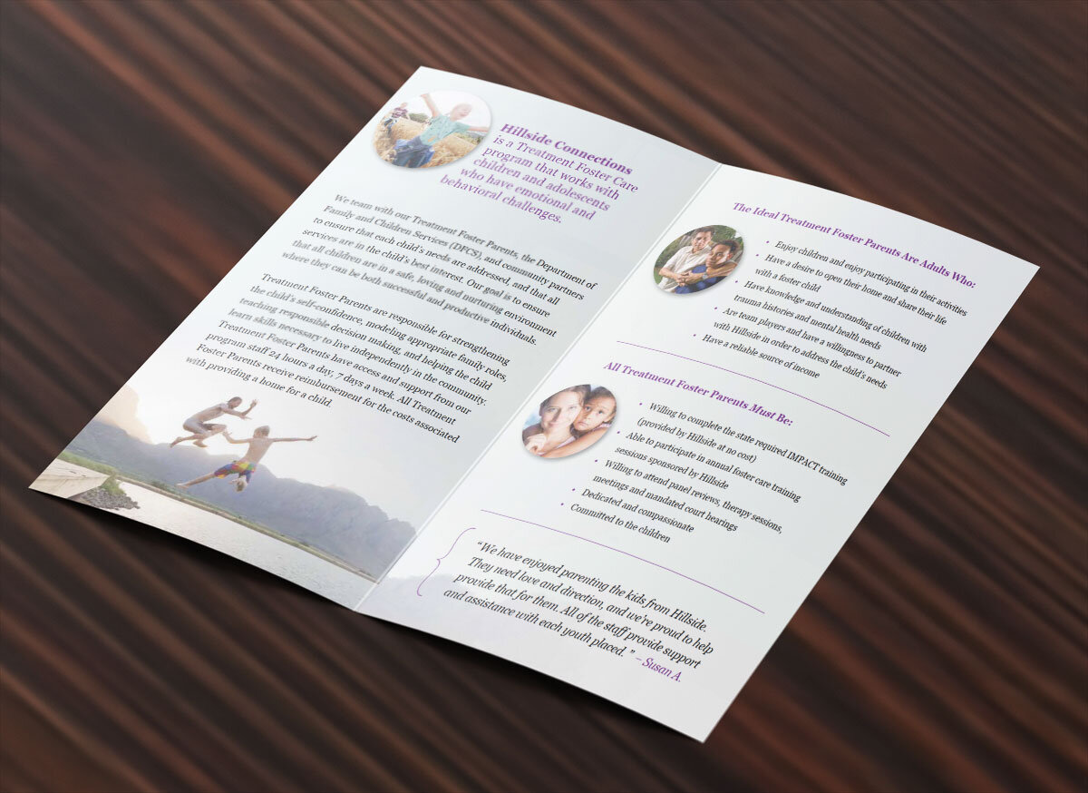 Hillside Connections Brochure