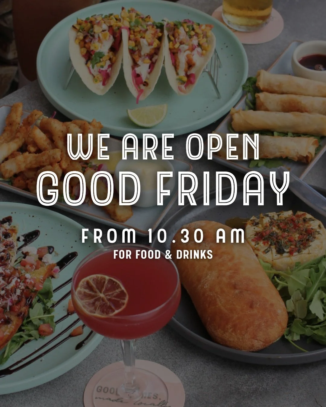 Open Good Friday &amp; all weekend for Easter🐰

Bottle shops closed Friday but open as usual Thursday night!