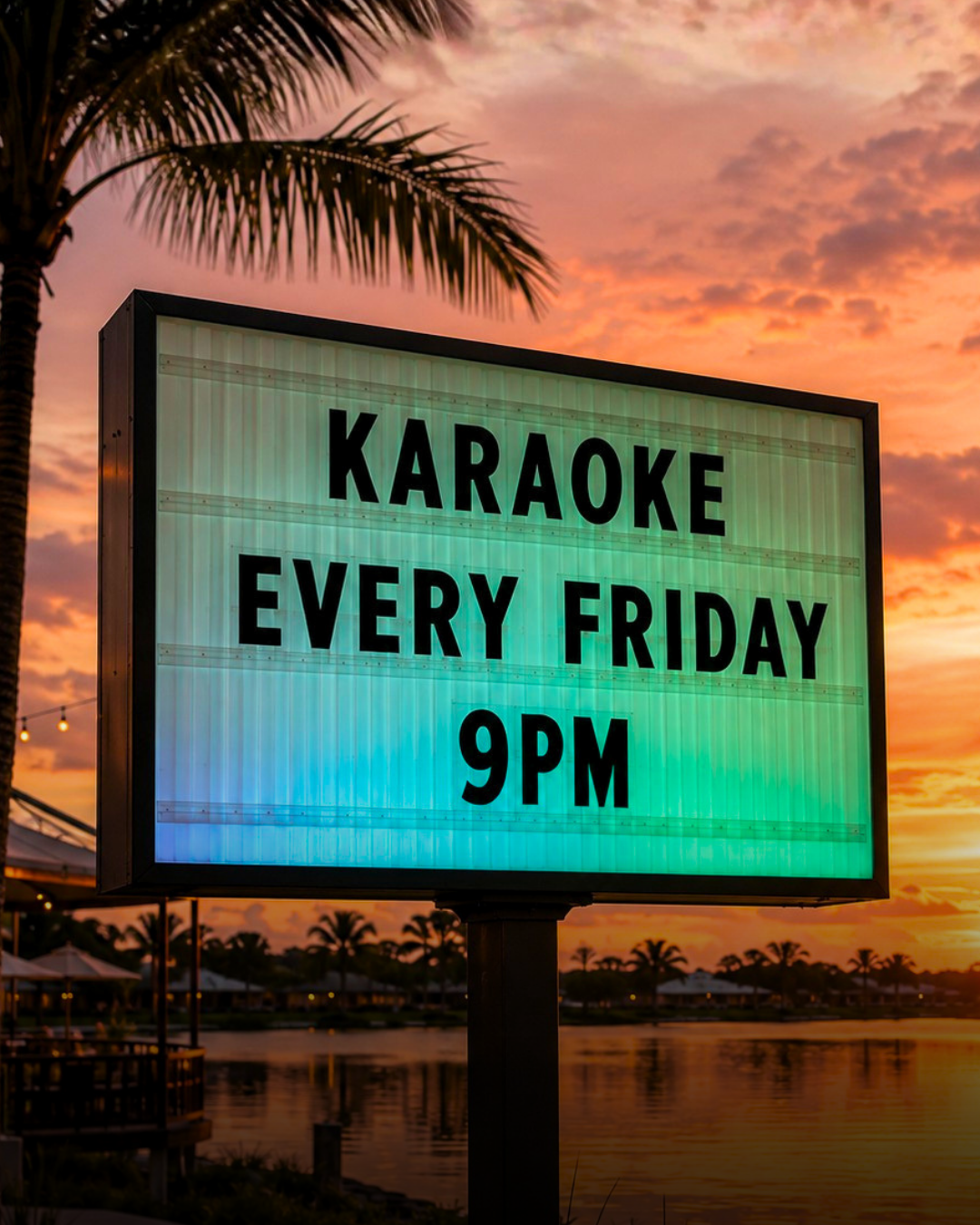 Karaoke Fridays from 9pm