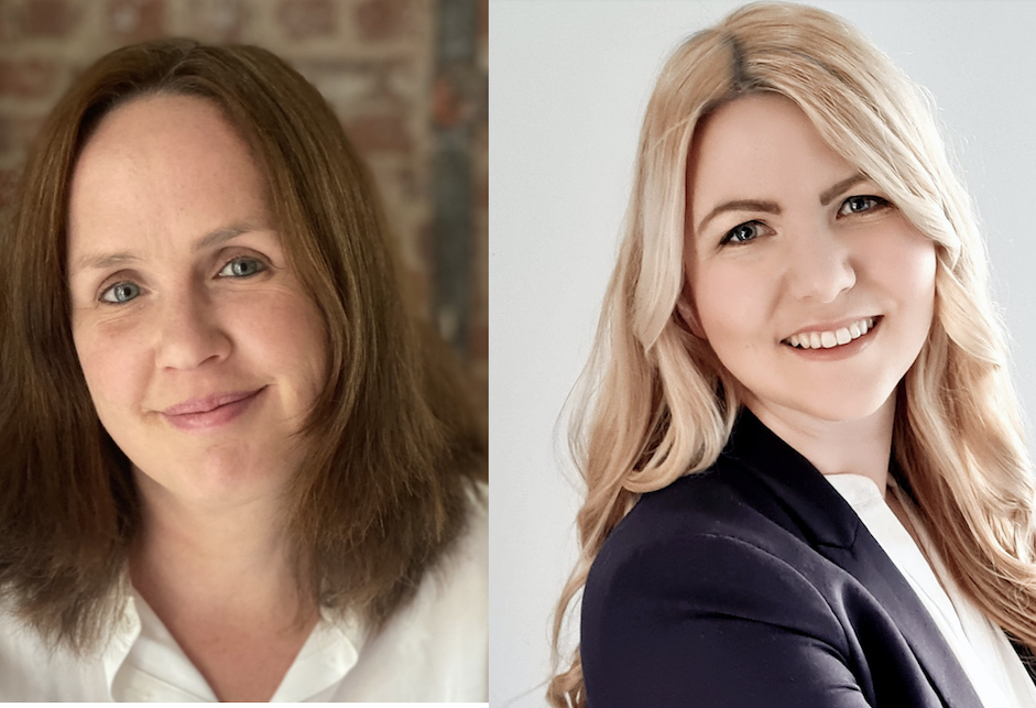 New Shopper Research Duo: Martina Heise (Client Partner) and Jasmin Pampuch (Director)