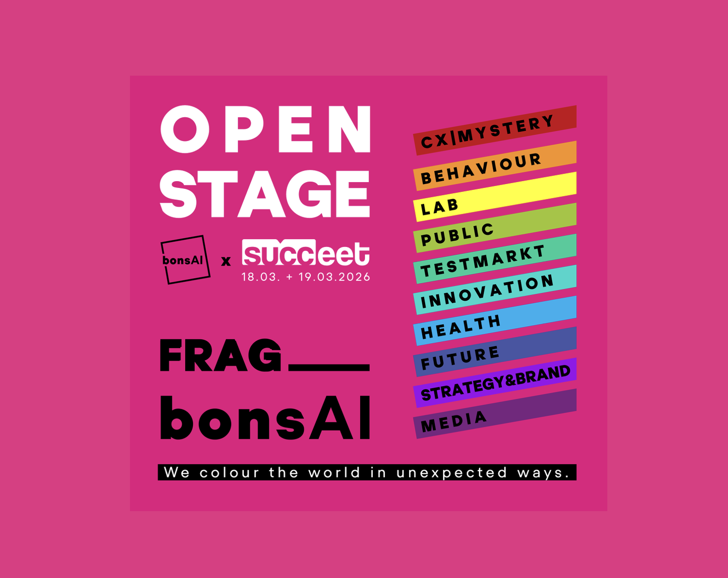 bonsAI: Wir machen die Succeet 2026 bunt 