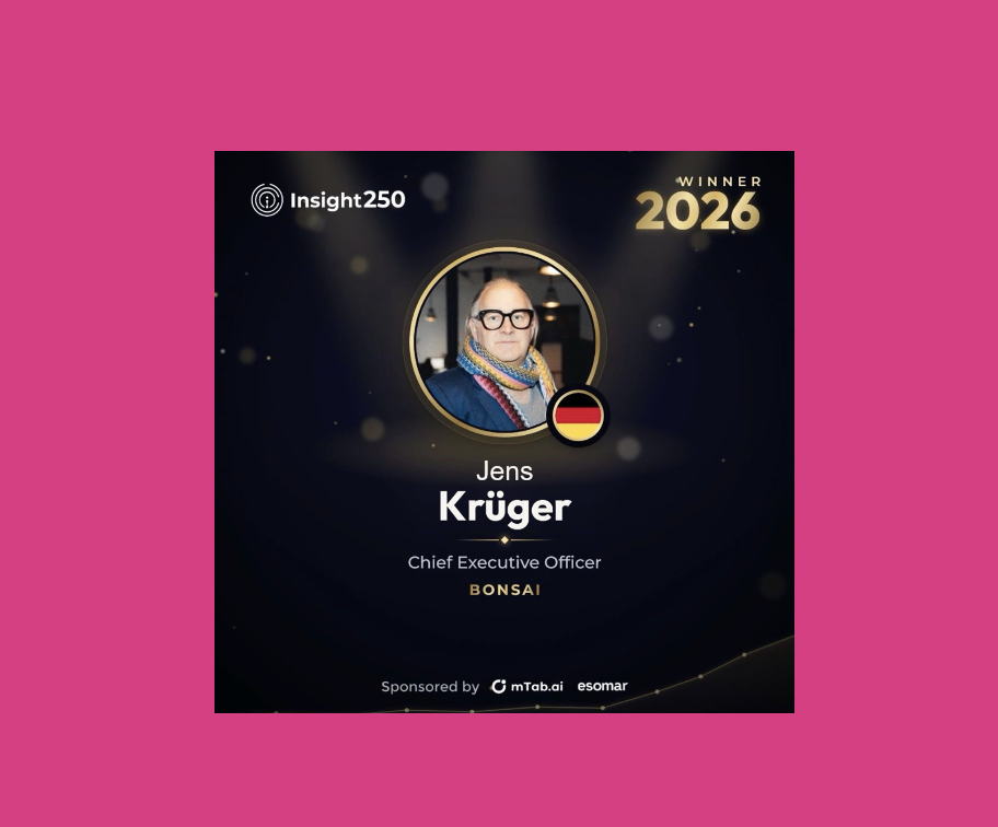 Esomar Insight250: Jens Krüger Honored