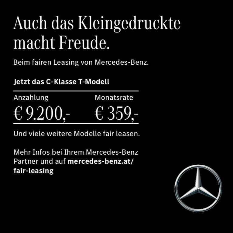 Mercedes-Benz Kampagne "Fair-Leasing" 2022