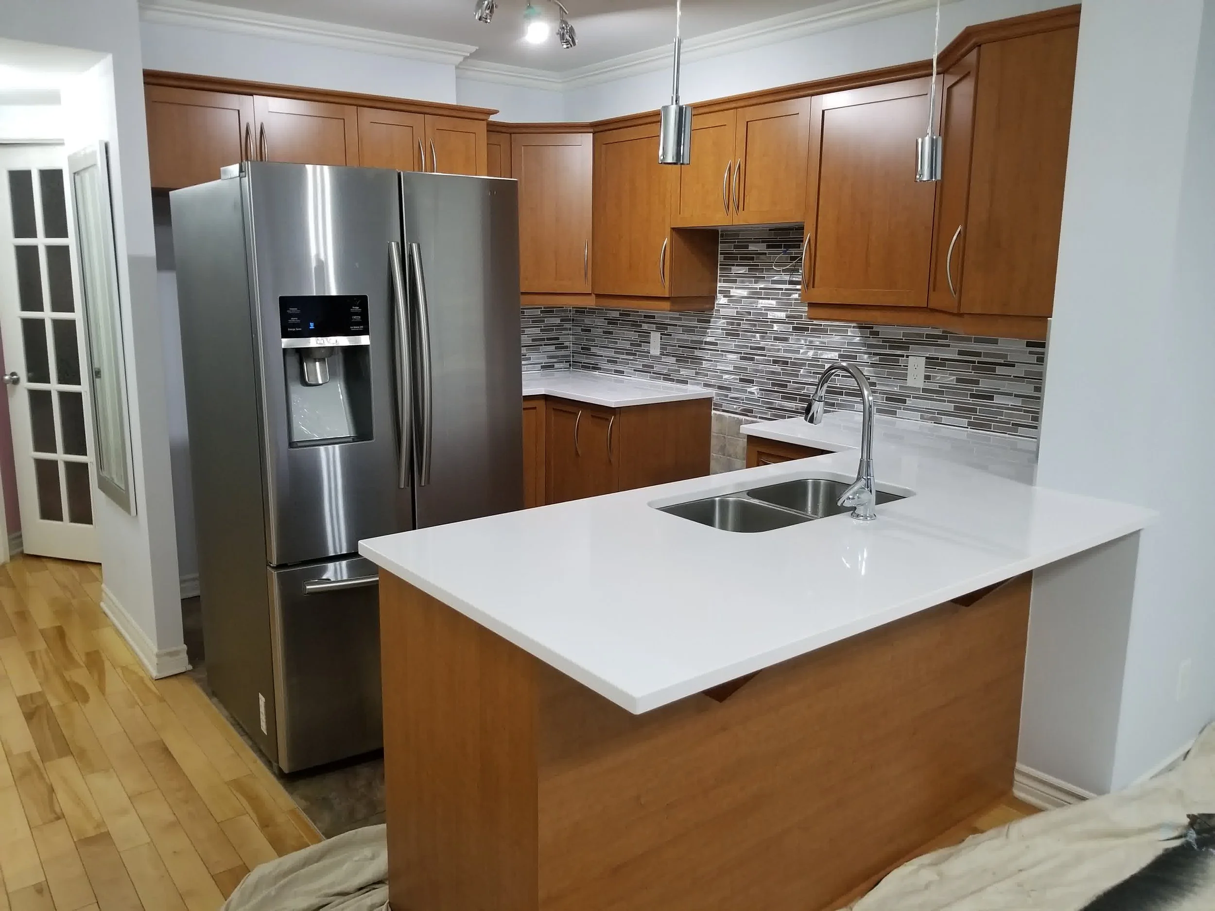 01 before gentek Nordic white Brossard melamine.jpg