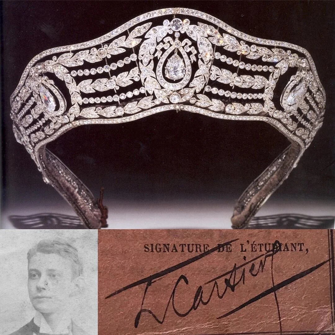 Cartier's Garland Style Tiara The Cartiers by Francesca Cartier Brickell