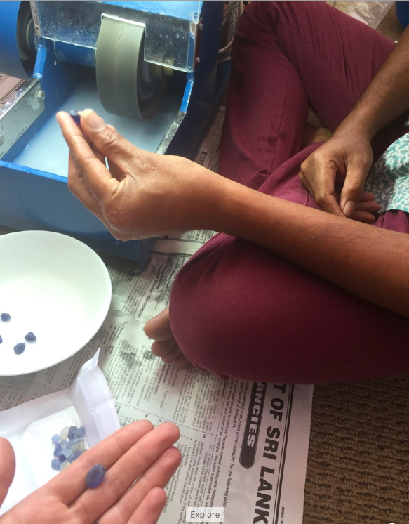 7. Sapphires being cut and polished.png