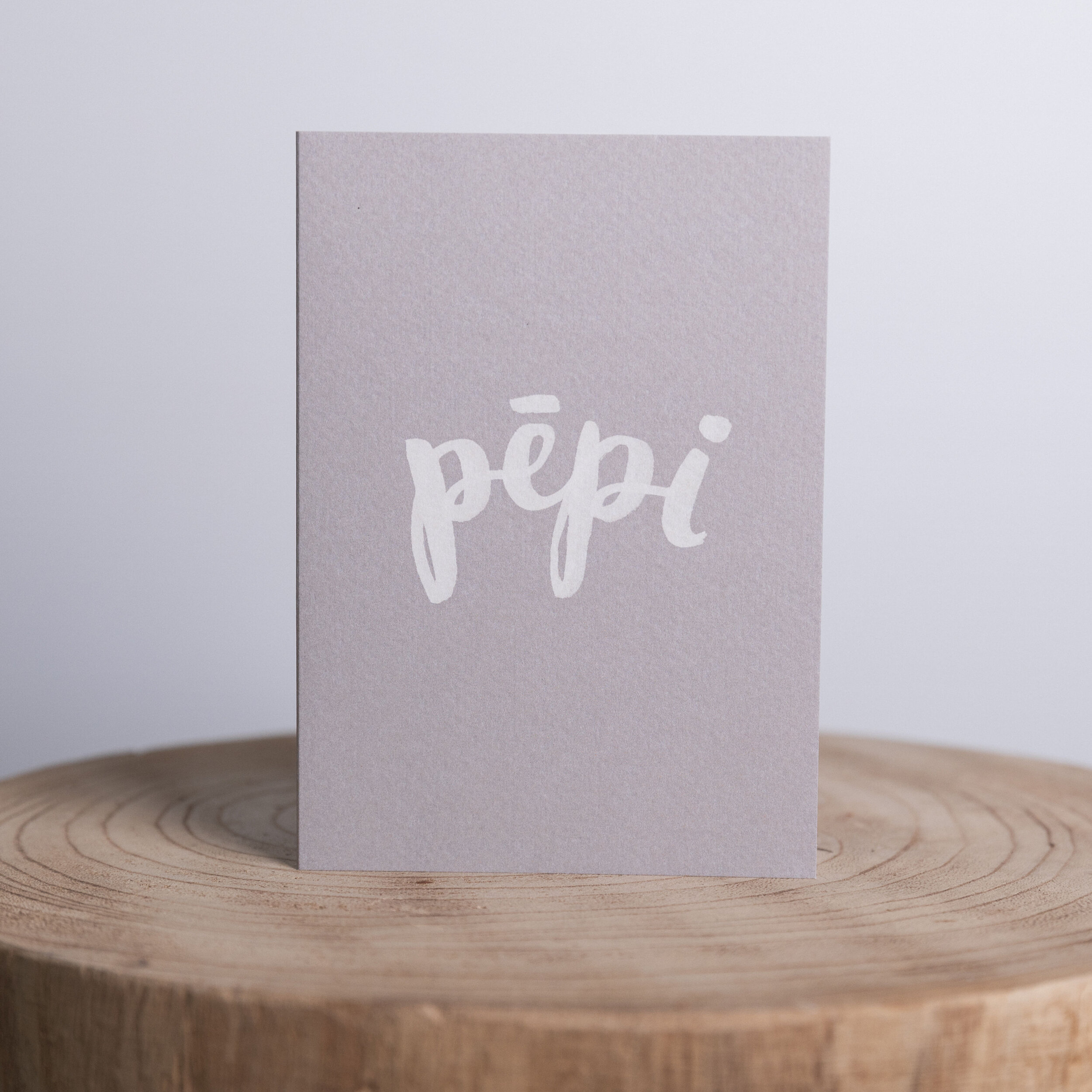 Pēpi Greeting Card