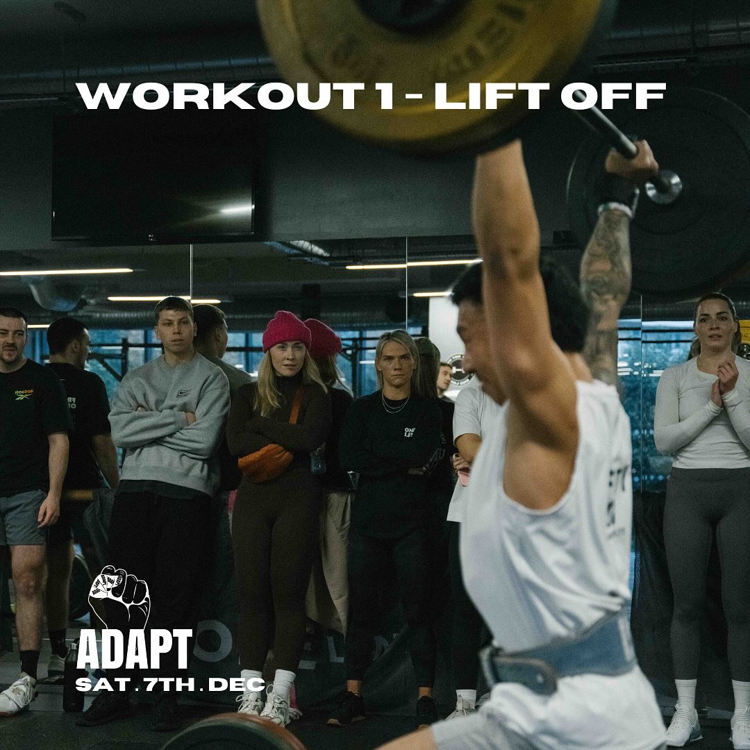 WINTER THROWDOWN &lsquo;24 

Workout 1 presented by @adapttape 

Sign up via Wodboard 

#Whereperformancemeetsplay