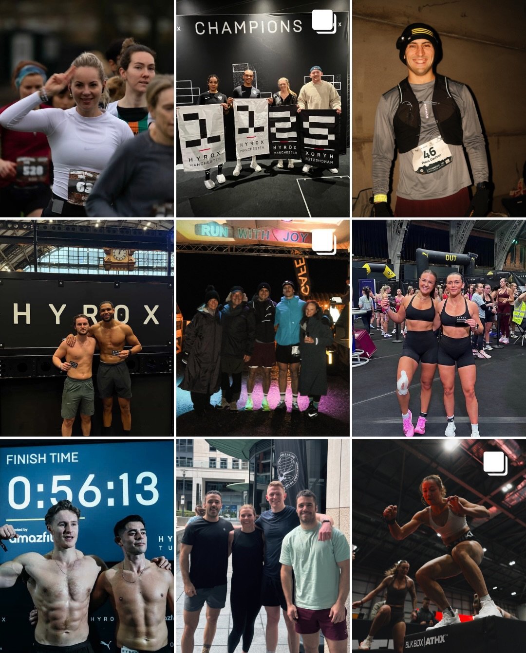 ONE LDN MEMBERS - 1/12. 

Racing everywhere, showing up everywhere.

From Backyard Ultras to ATHX Games, HYROX Manchester &amp; Turin, 10K&rsquo;s and our own Hybrid Race - a strong start to the year, that&rsquo;s January wrapped 👊

Who&rsquo;s comp
