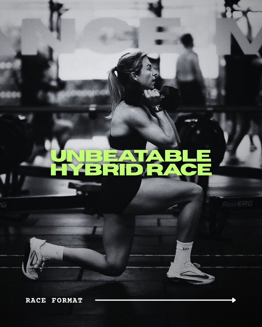 We&rsquo;ve switched it up.

UNBEATABLE HYBRID RACE

Designed with one goal - to put your training to the ultimate test.

New format, same intensity.

Next Race: 7th March
Tickets are live. Link in bio.