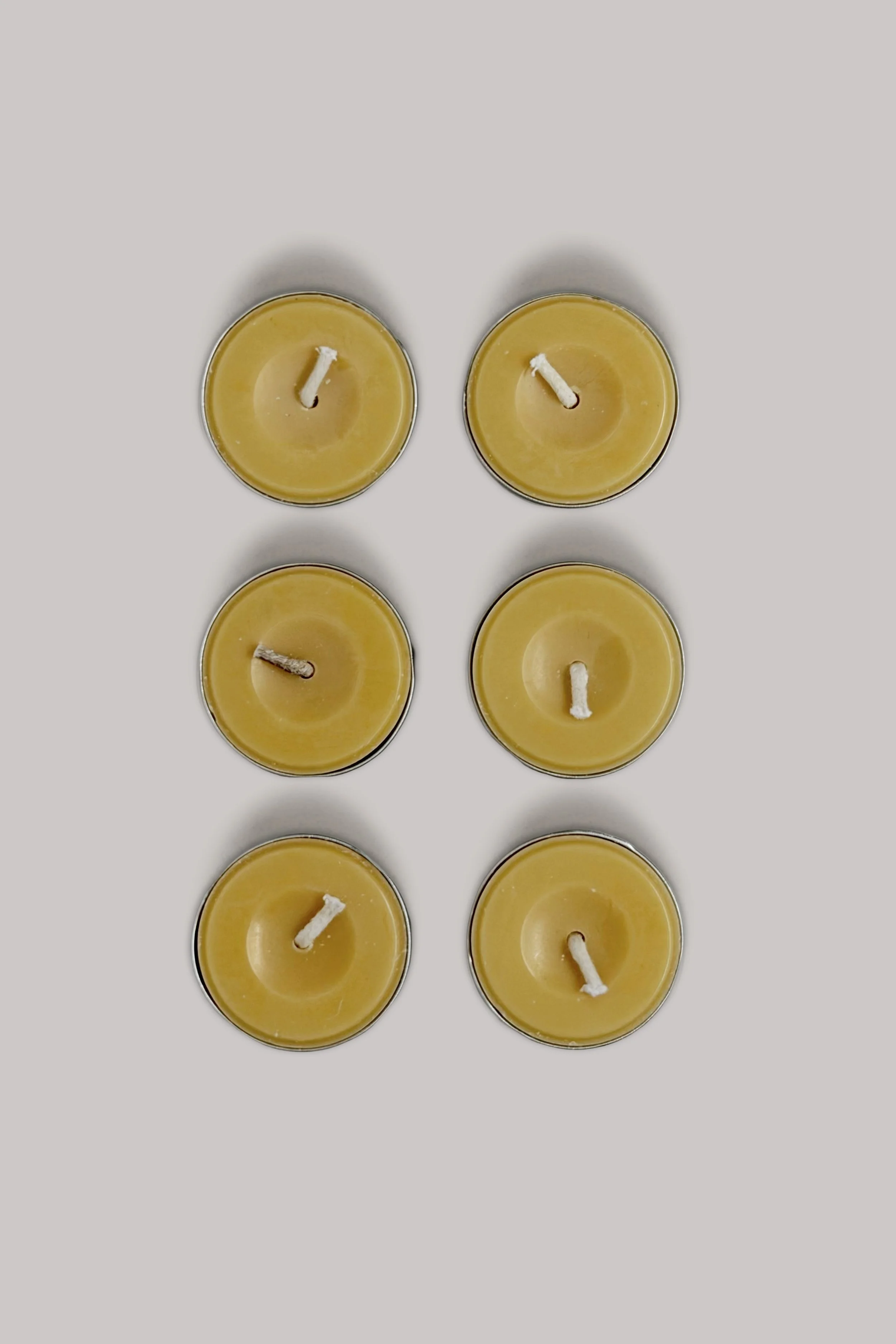 Rice Bran Tea Light Candles