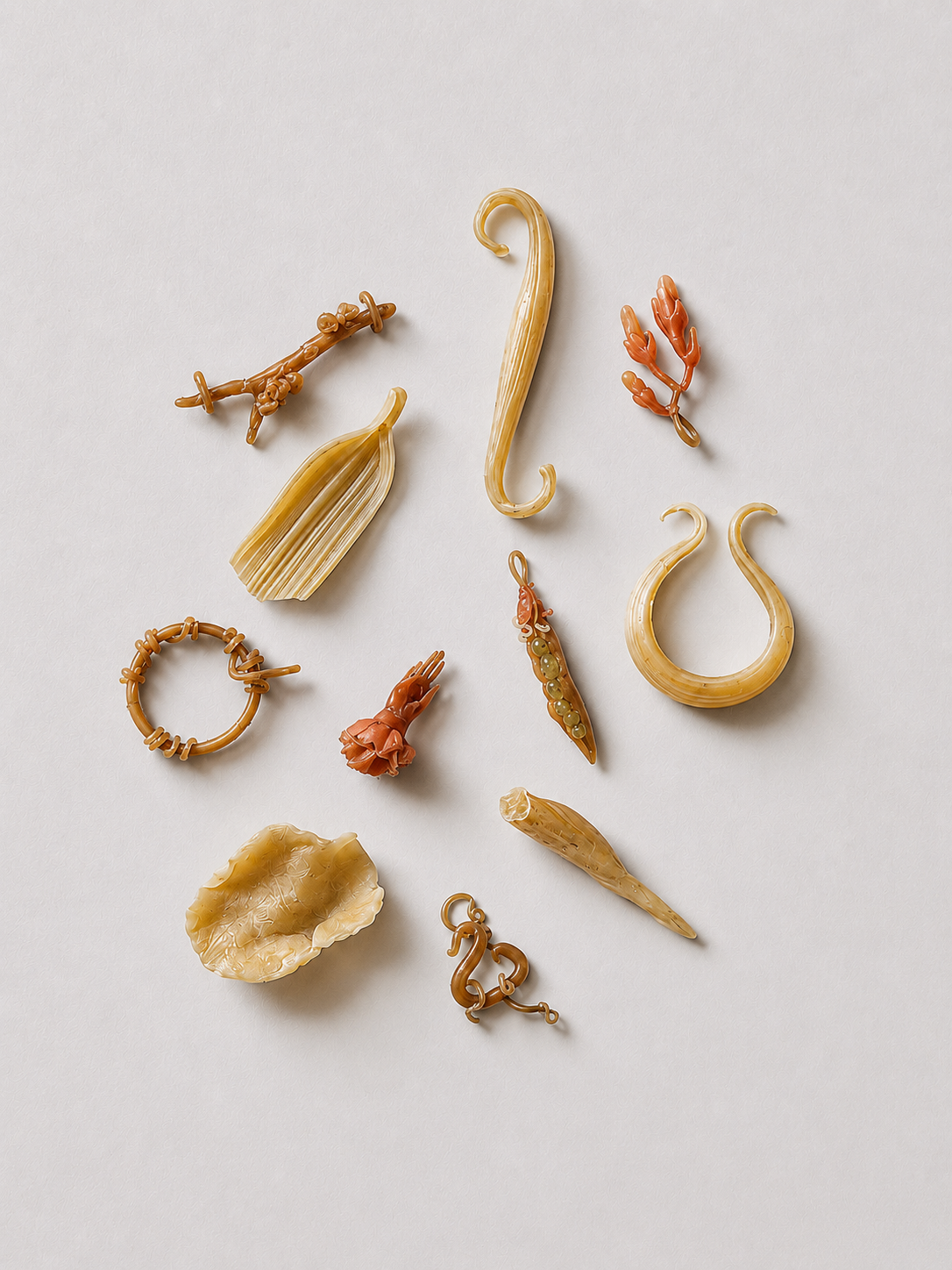 Lost Wax Carved Charms Detail.jpg