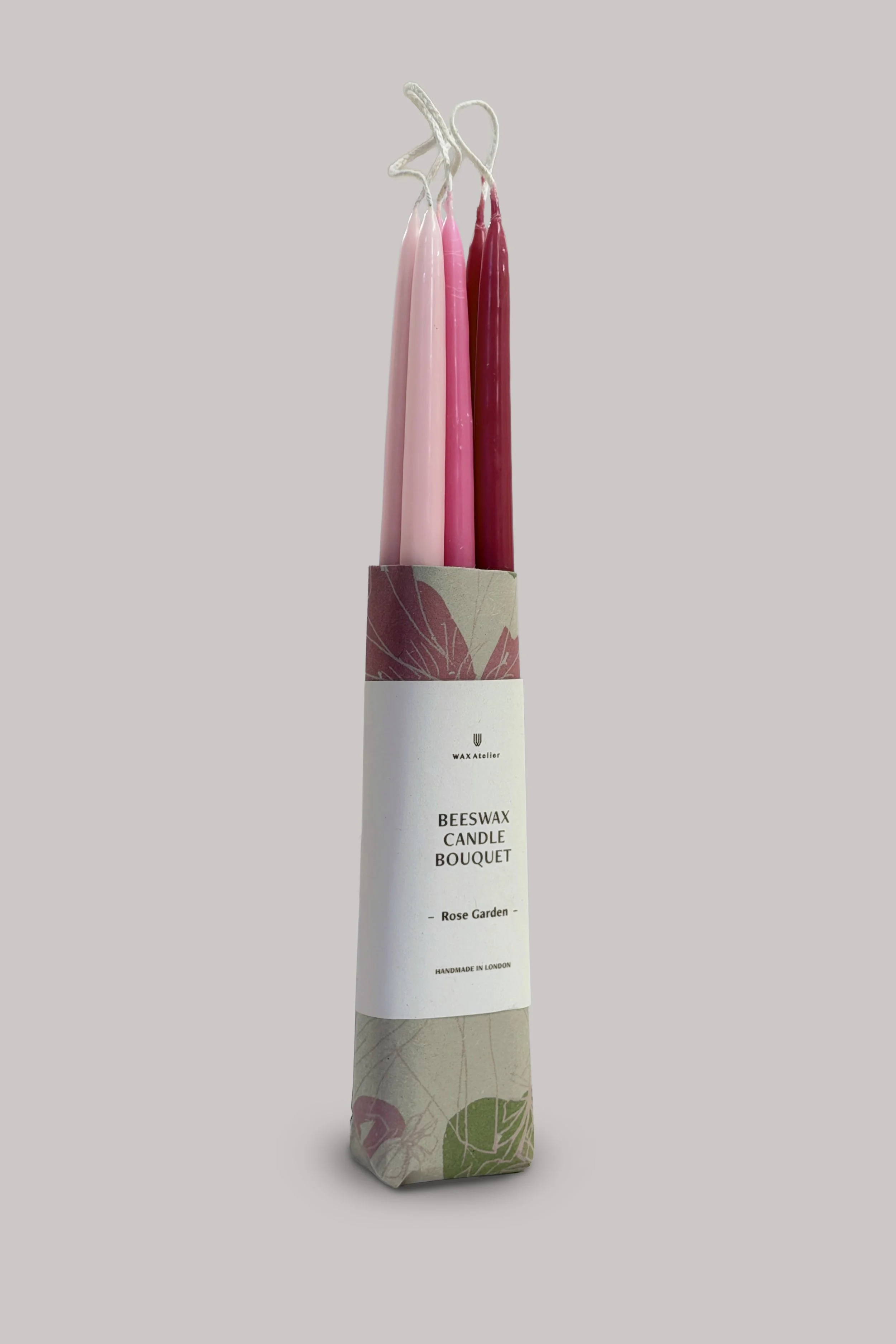 'Rose Garden' — Slim Tapered Candle Bouquet
