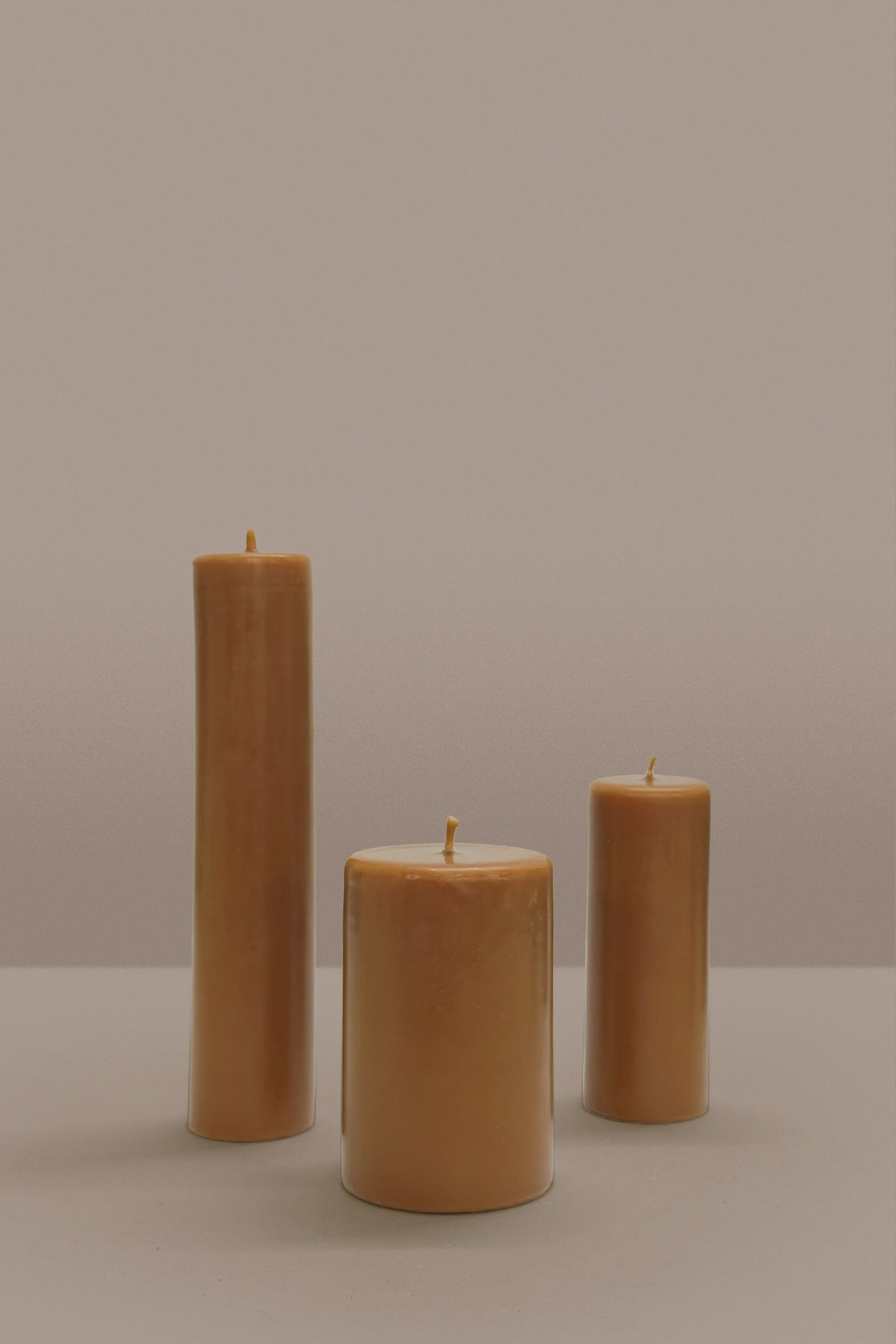 Beeswax Pillars — Winter Edition