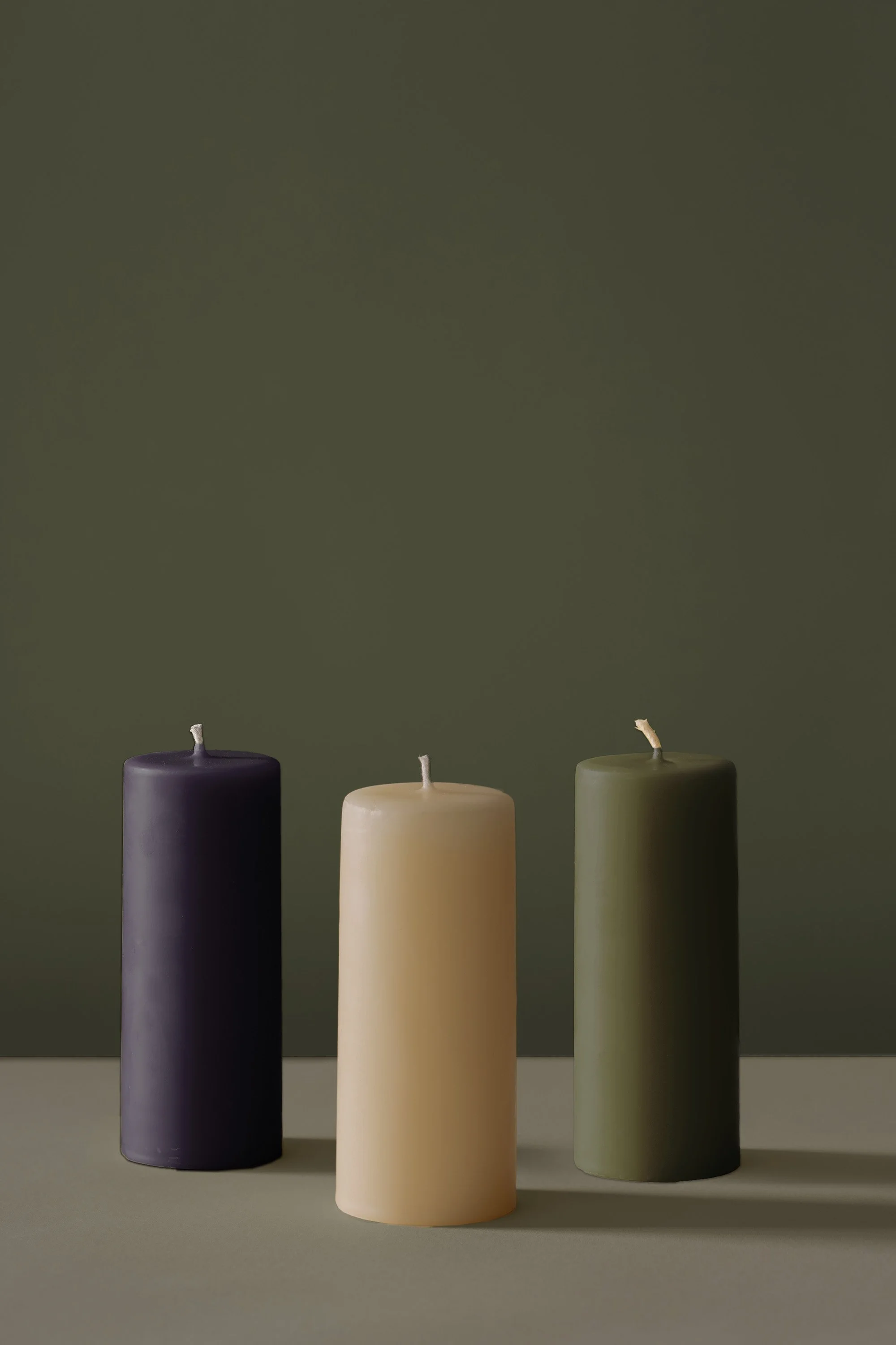 Beeswax Pillars — Winter Edition