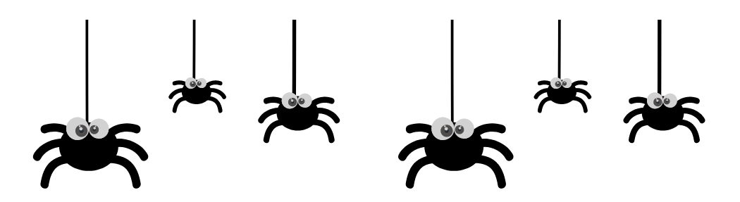 Homesavers Halloween Decorations Spiders.png