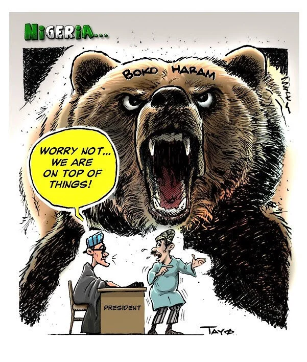 Tayo Fatunla über falsche Erfolgsmeldungen von Nigerias Regierung im Kampf gegen die Boko-Haram-Terroristen (2018)