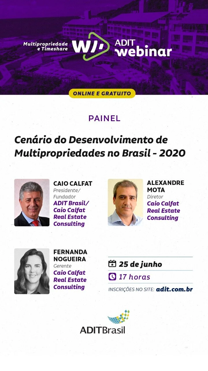 Gravação Completa: Cenário do Desenvolvimento de Multipropriedades no Brasil - 2020
