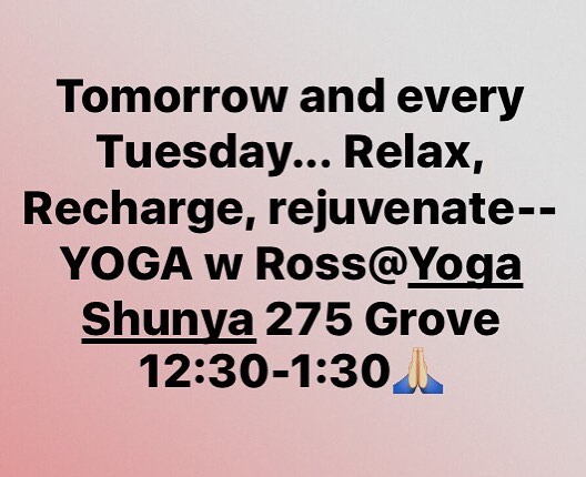 Come enjoy this abbreviated Sivananda Yoga class that will incorporate asanas, relaxation, breathing #sivanandayoga #jerseycityyoga #njyoga