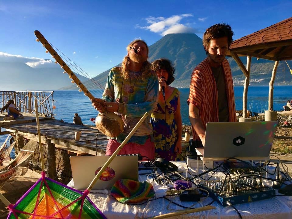 Lake Atitlan , Guatemala with Mose and Eric Mandala
