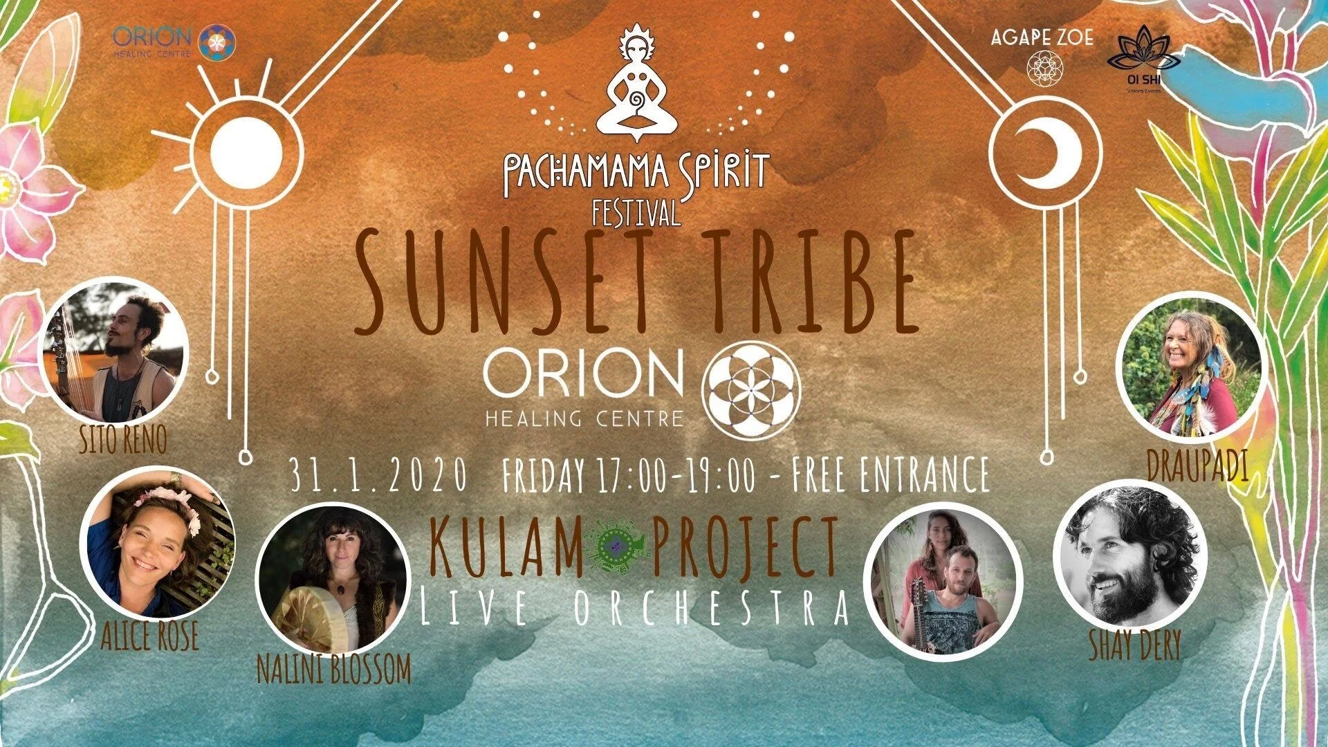 Sunset Tribe at Orion, Koh Panghan