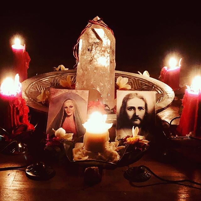 Happy Scorpio Full Moon from the Temple of Sacred Union #magdaleneandyeshua #thebridalchamber #ancientremembrance #lunarbeltane #wesak  #irememberunion #venusreturn♏️