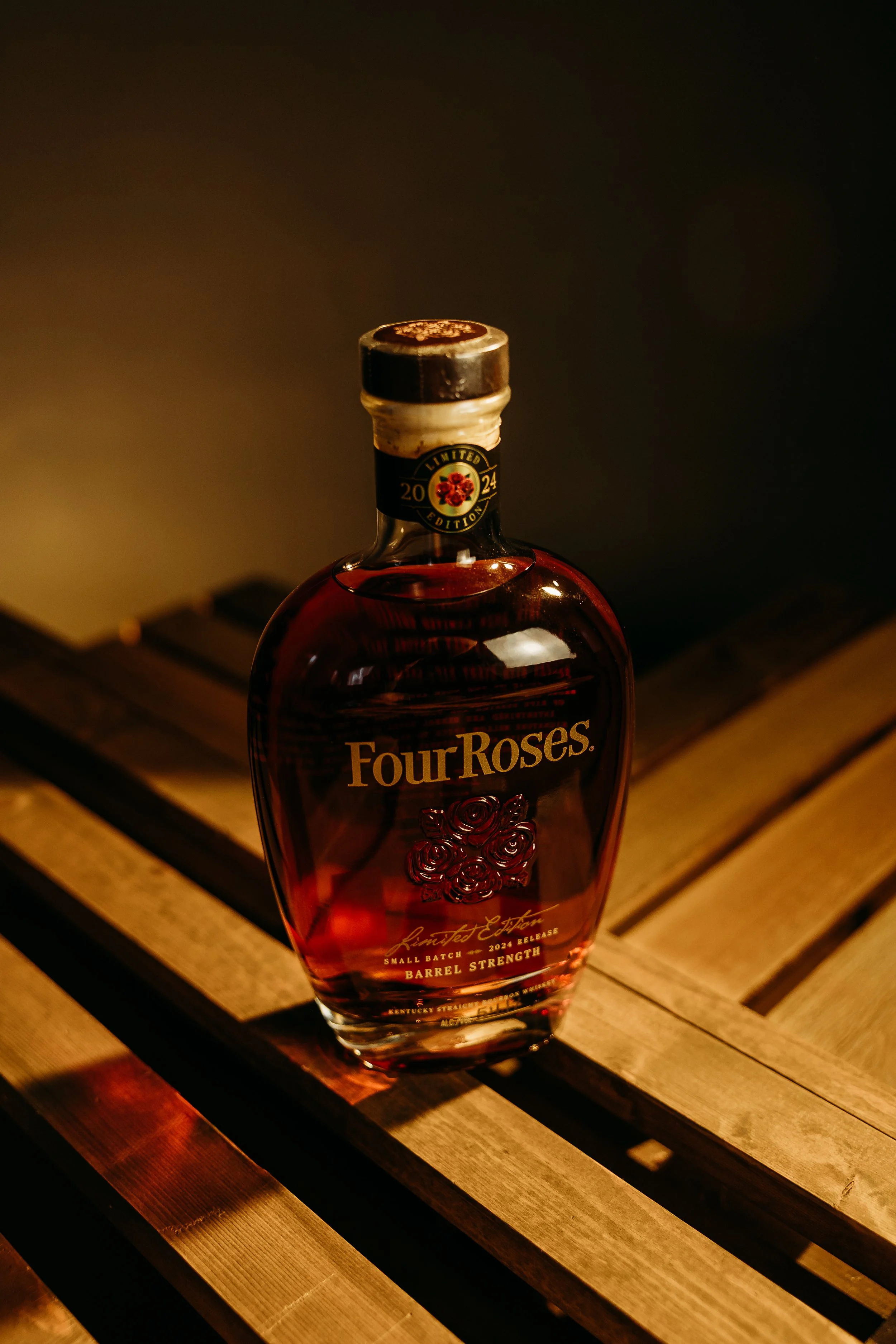 Prize 10 - Four Roses 2024 Small Batch Limited Edition. This highly anticipated annual release is crafted from select aged barrels & bottled at barrel strength. Complex, rare & downright delicious.
