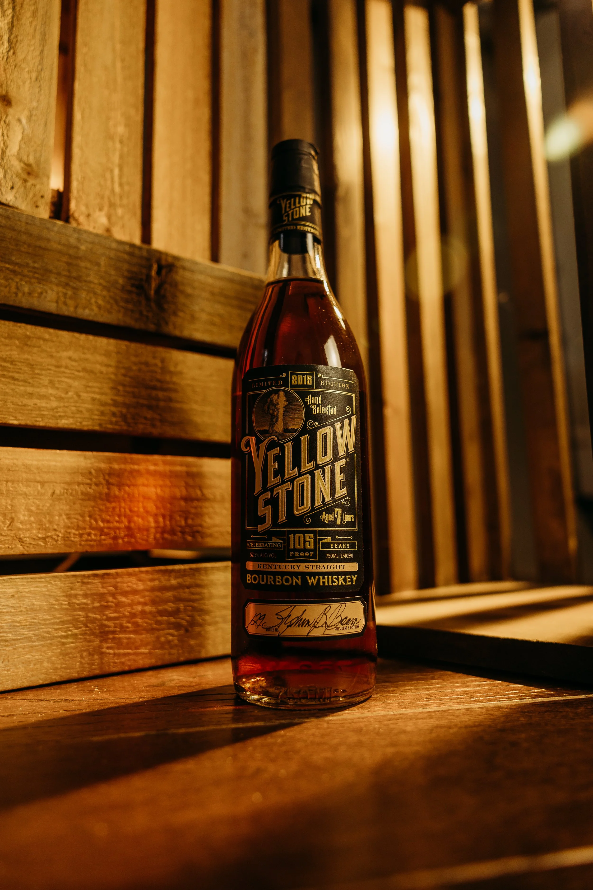 Prize 8 - Yellowstone Limited Edition 2015. From the first year of the celebrated series, this 2015 Limited Edition Yellowstone is a rare gem that set the tone for all releases to come.