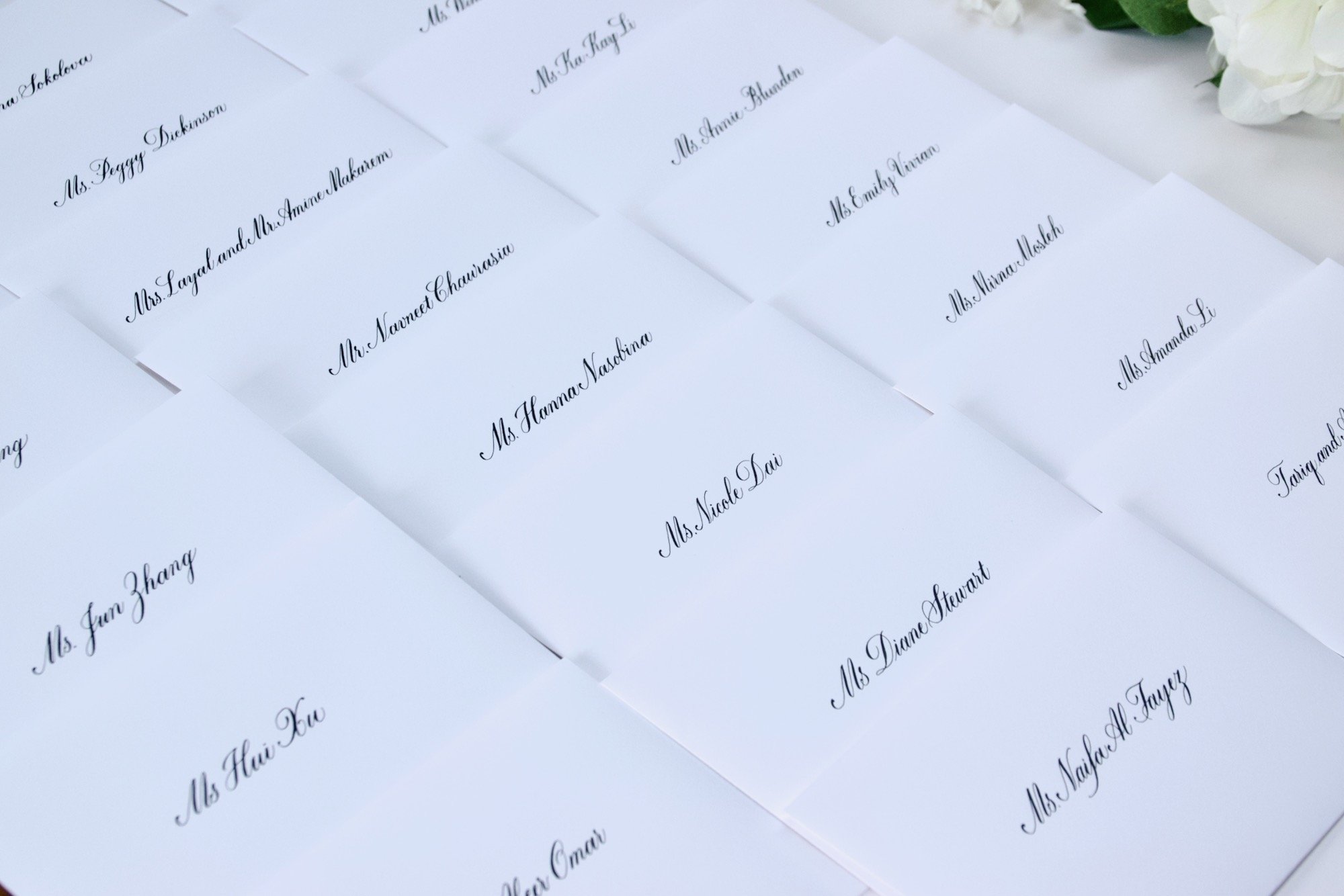 Classic Copperplate Calligraphy Envelopes Delfont ink Dior.jpeg