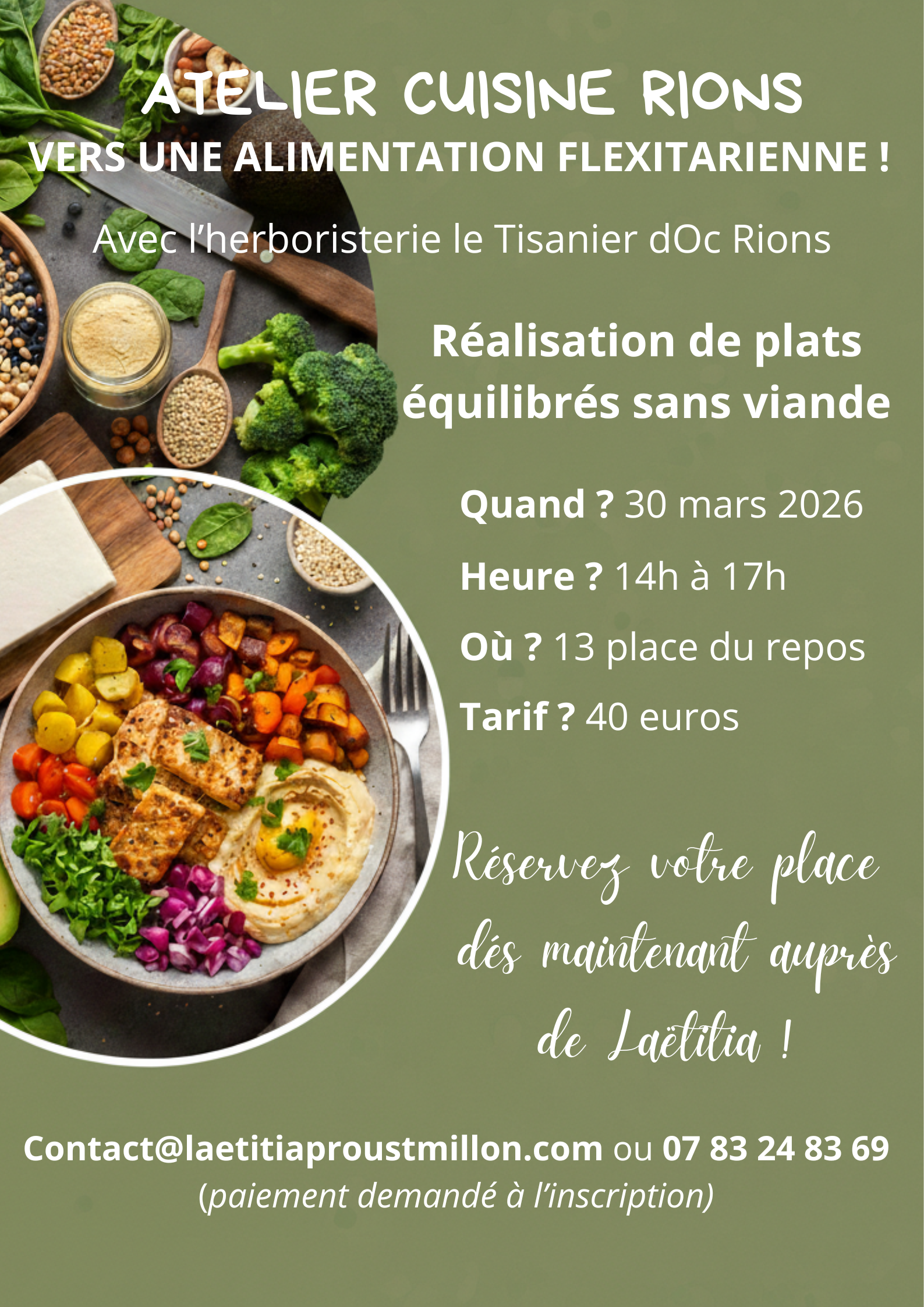 ATELIER CUISINE RIONS