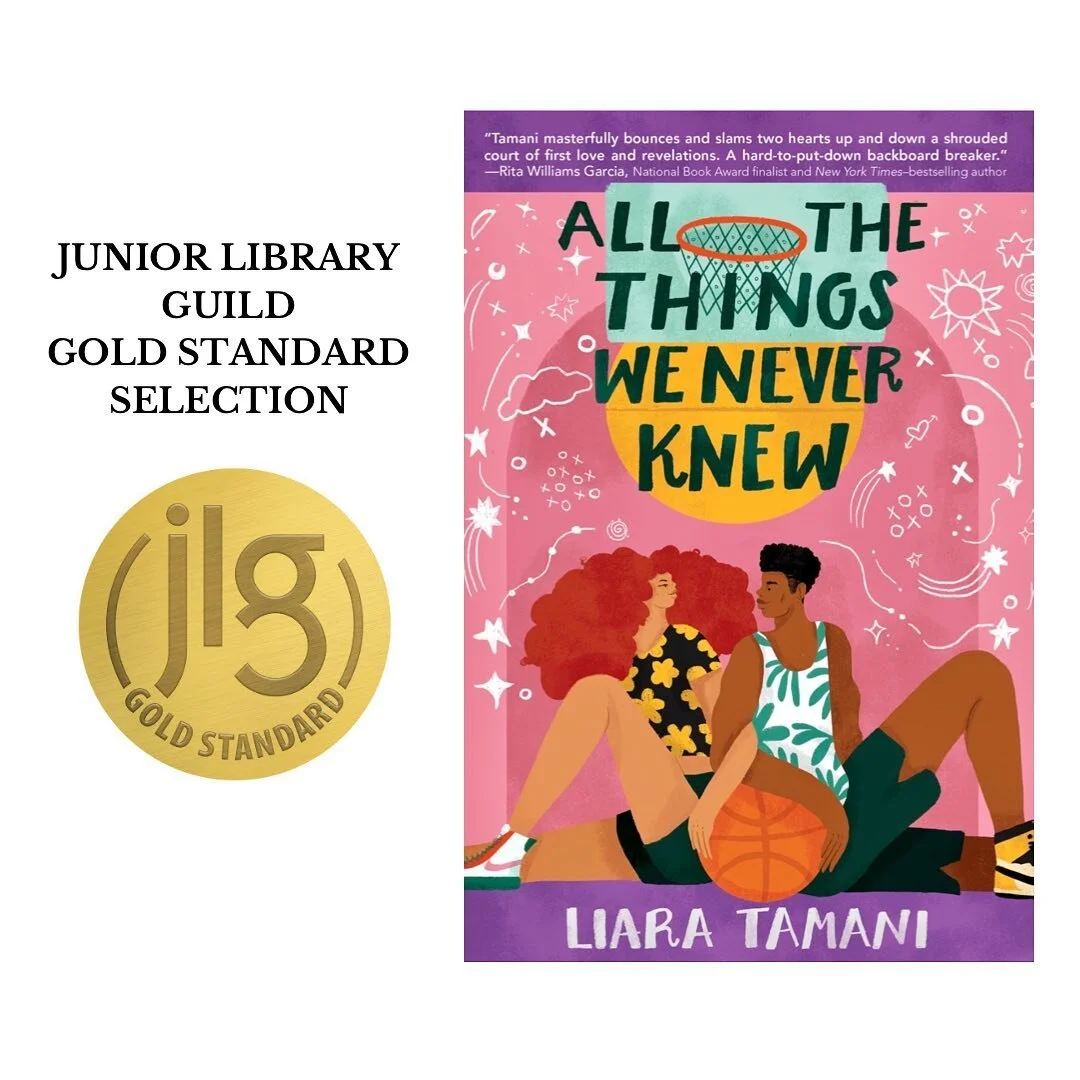 Some good news on this Friday! So thrilled that ALL THE THINGS WE NEVER KNEW has been selected as a Junior Library Guild Gold Standard Selection. It feels so good to know that more young people will have access to my book about love and healing through their school and public libraries. 
.
#jlgselection #juniorlibraryguild #allthethingsweneverknew #yafiction #grateful