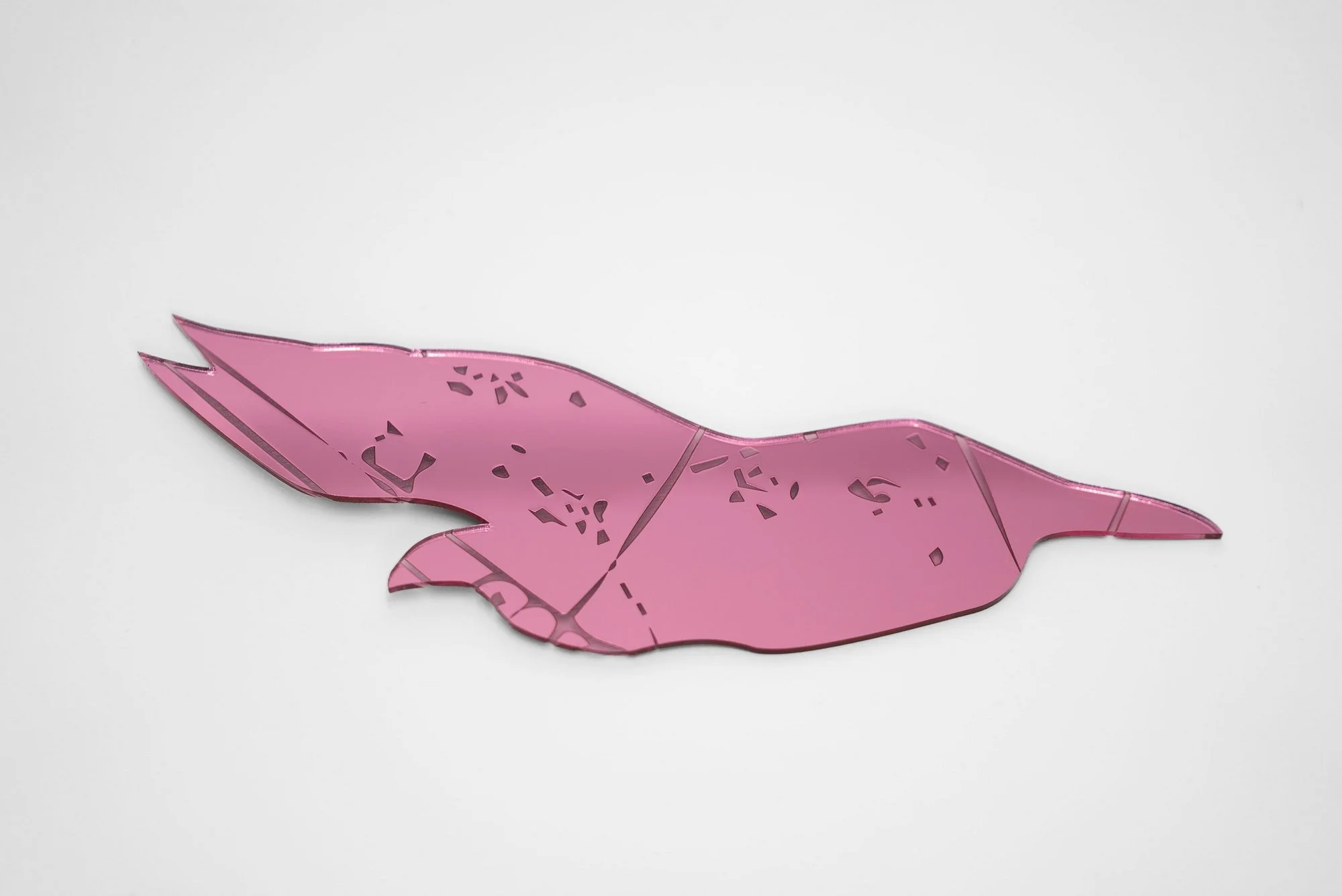   Silhouette  9.5 x 5 inch  Mirror acrylic  2026    