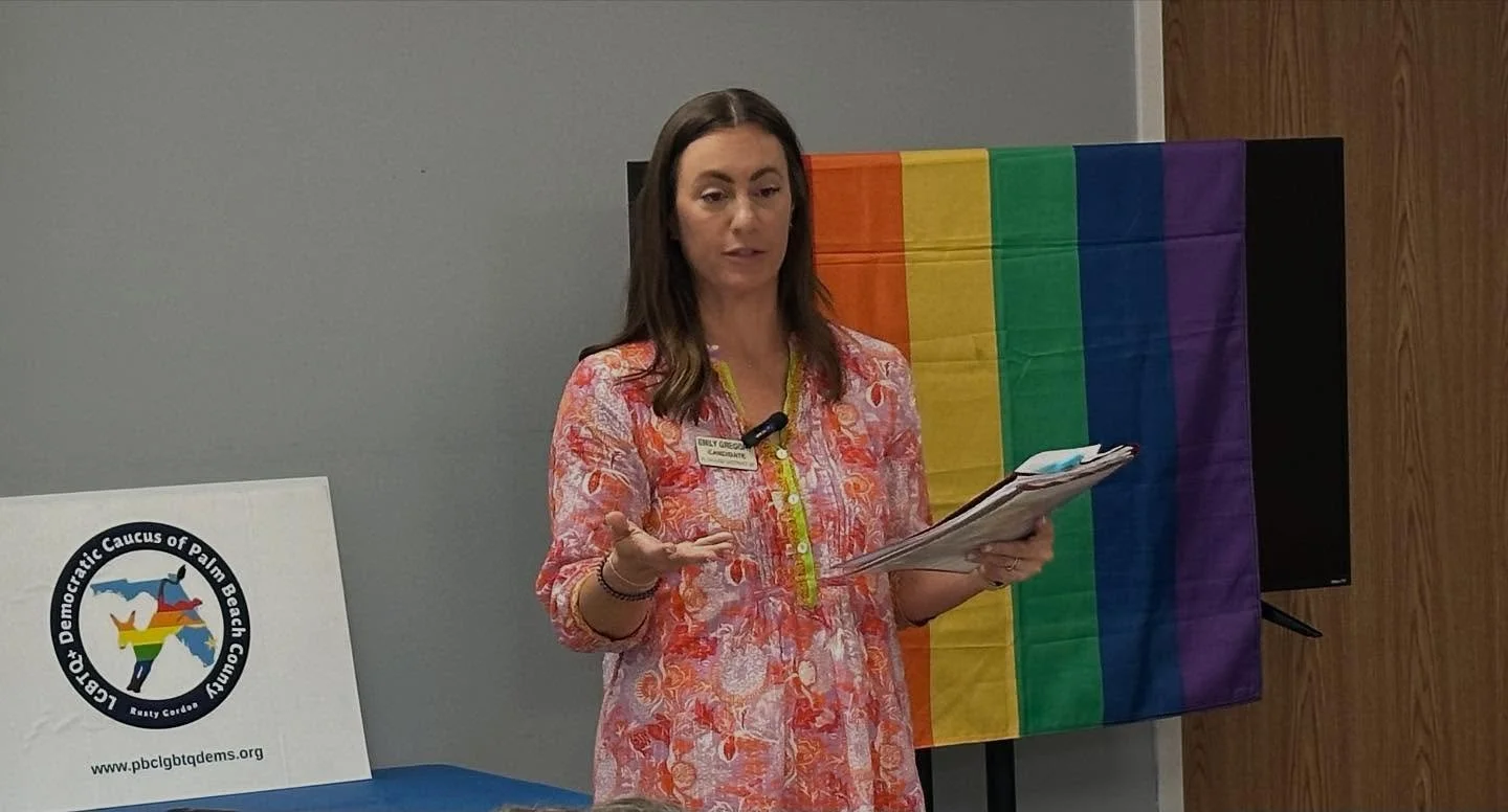 Thanks to Emily Gregory for joining us at our meeting last night to discuss her campaign in HD-87!