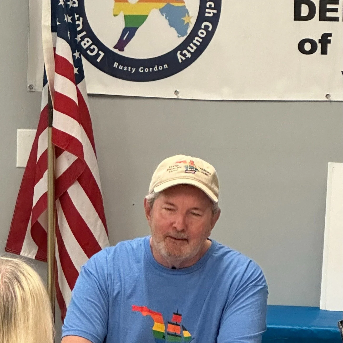 Great meeting last night with Hank Bonner of the Treasure Coast LGBTQ+ Democratic Caucus and Alfredo Olvera of the Dolphin Democrats.

Join our Caucus to fight for LGBTQ+ rights! pbclgbtqdems.org