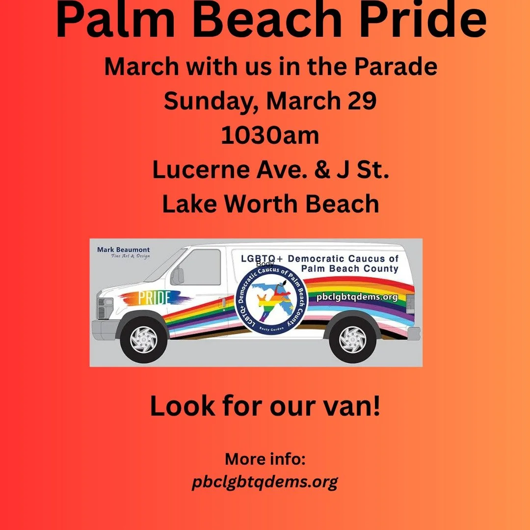 Join Rep. Rob Long, Rep. Debra Tendrich, Rep. Jervonte Edmonds, soon-to-be Rep. Emily Gregory, FDP Vice Chair Daniel Henry, LWB Vice Mayor Sarah Malega, Delray Beach Commissioner Judy Mollica, Greenacres Commissioner Susy Diaz, Chair Howard Richman, 