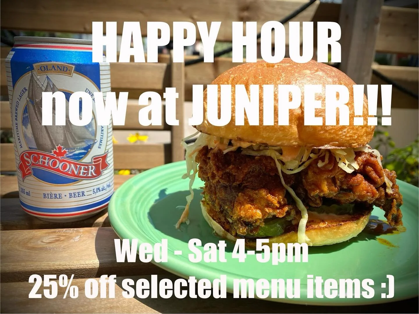 ✨Don&rsquo;t let rising food costs keep you from enjoying yourself, k? Come by ours for HAPPY HOUR (Wed-Sat 4-5pm) to snarf some of your faves! We love you!✨

✌️We&rsquo;re doing 25% off &hellip;
&hellip;Focaccia, Olives, Beef Tallow Chips, Half Doze
