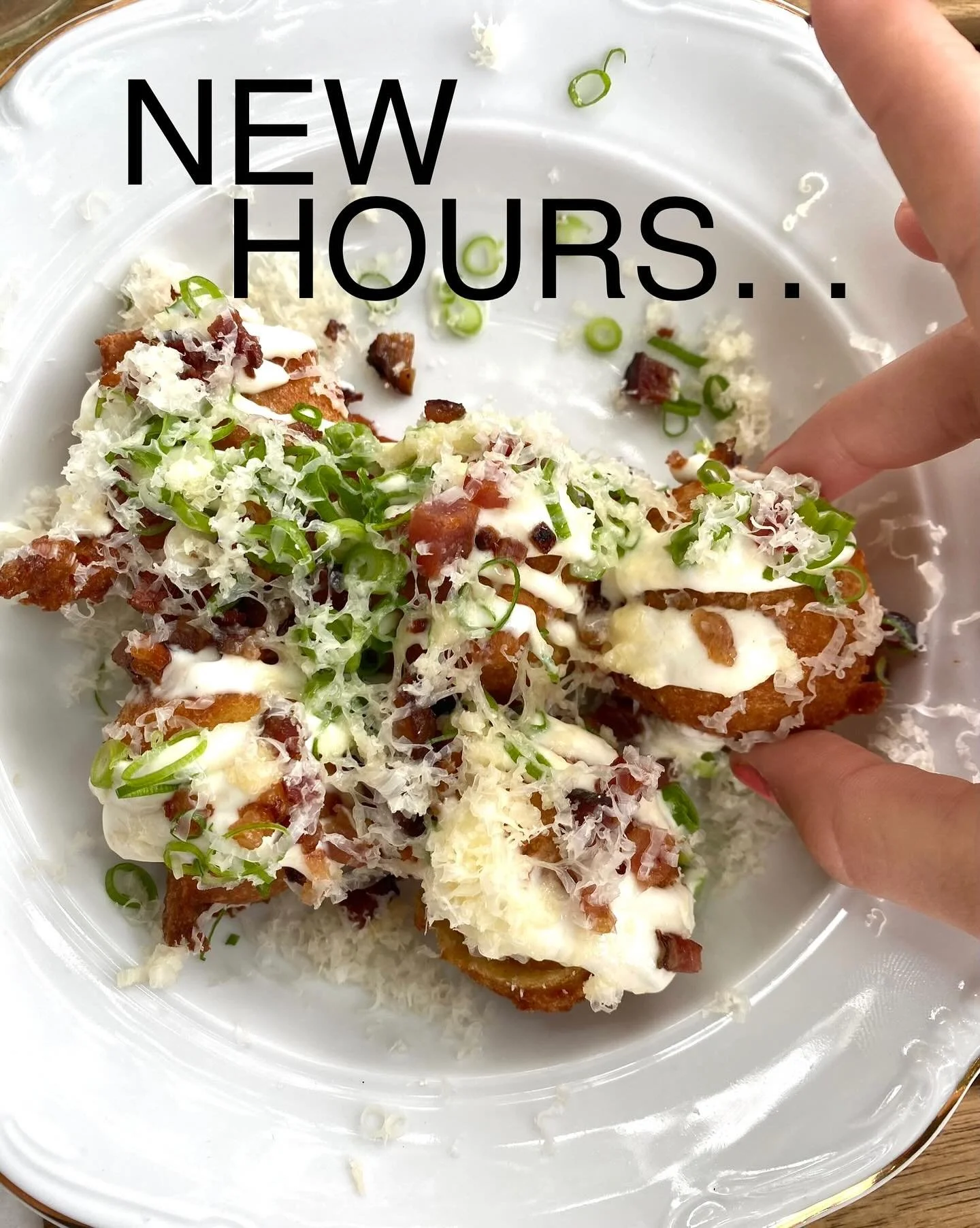 ✨Let&rsquo;s ease into some new WINTER HOURS together, shall we? ✨

Please join us for DINNER Wednesdays through Saturdays, 4 - 9pm. We&rsquo;re also still rocking HAPPY HOUR for ya&rsquo;s, 25% off of certain menu items 4 - 5pm.