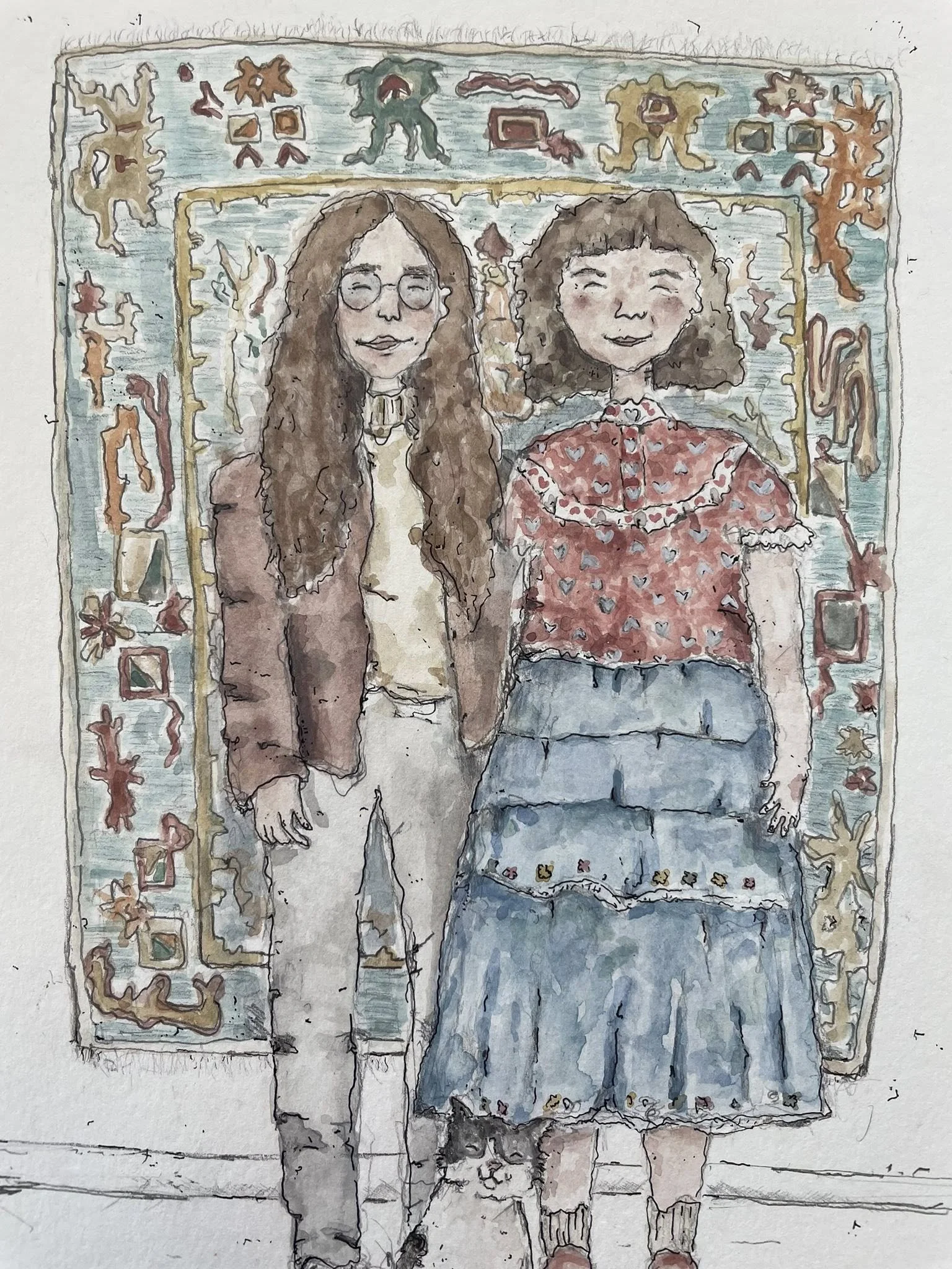 Custom Illustration Painted