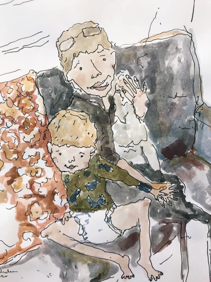 Custom Illustration Painted