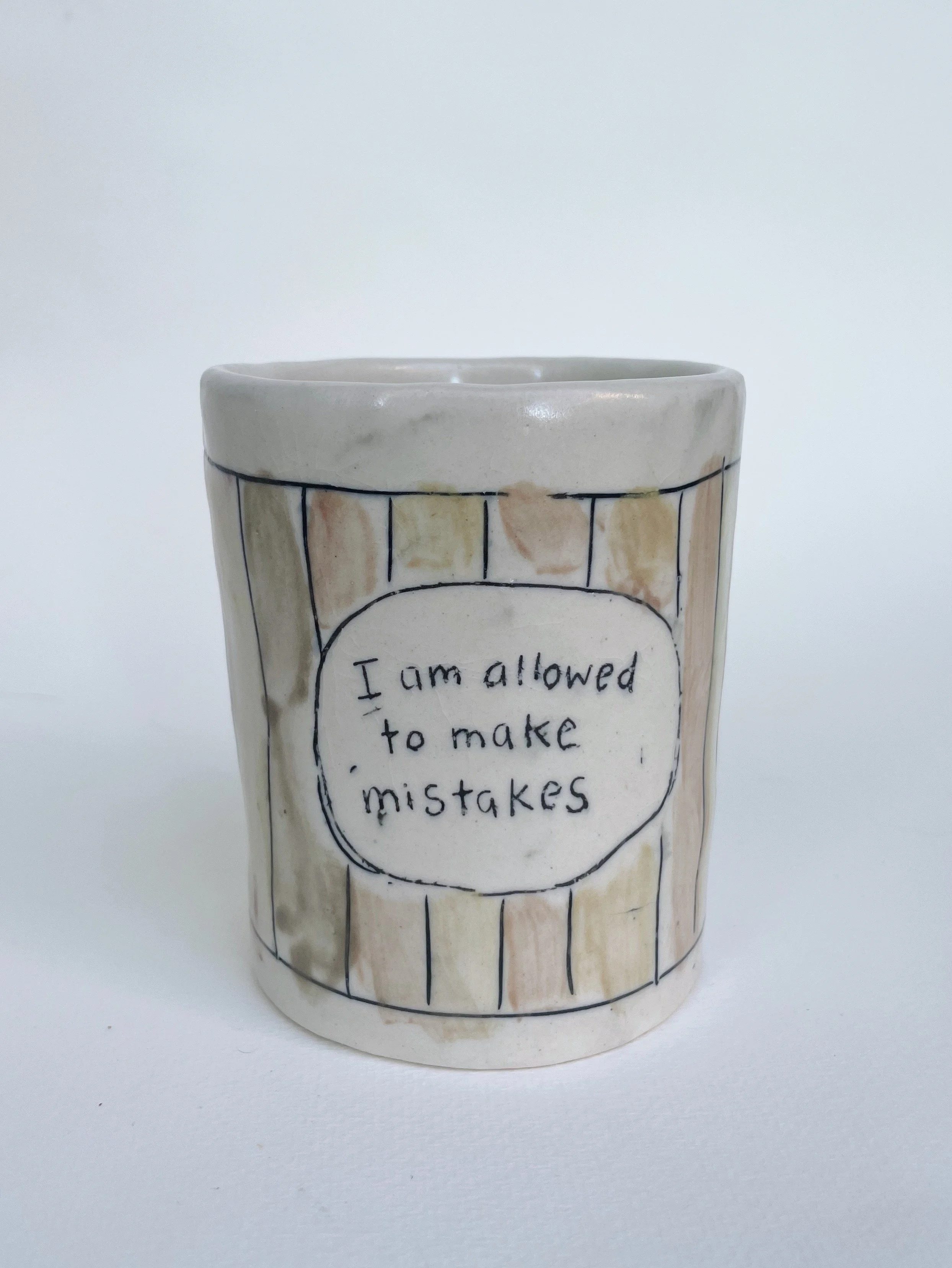 I am allowed to make mistakes