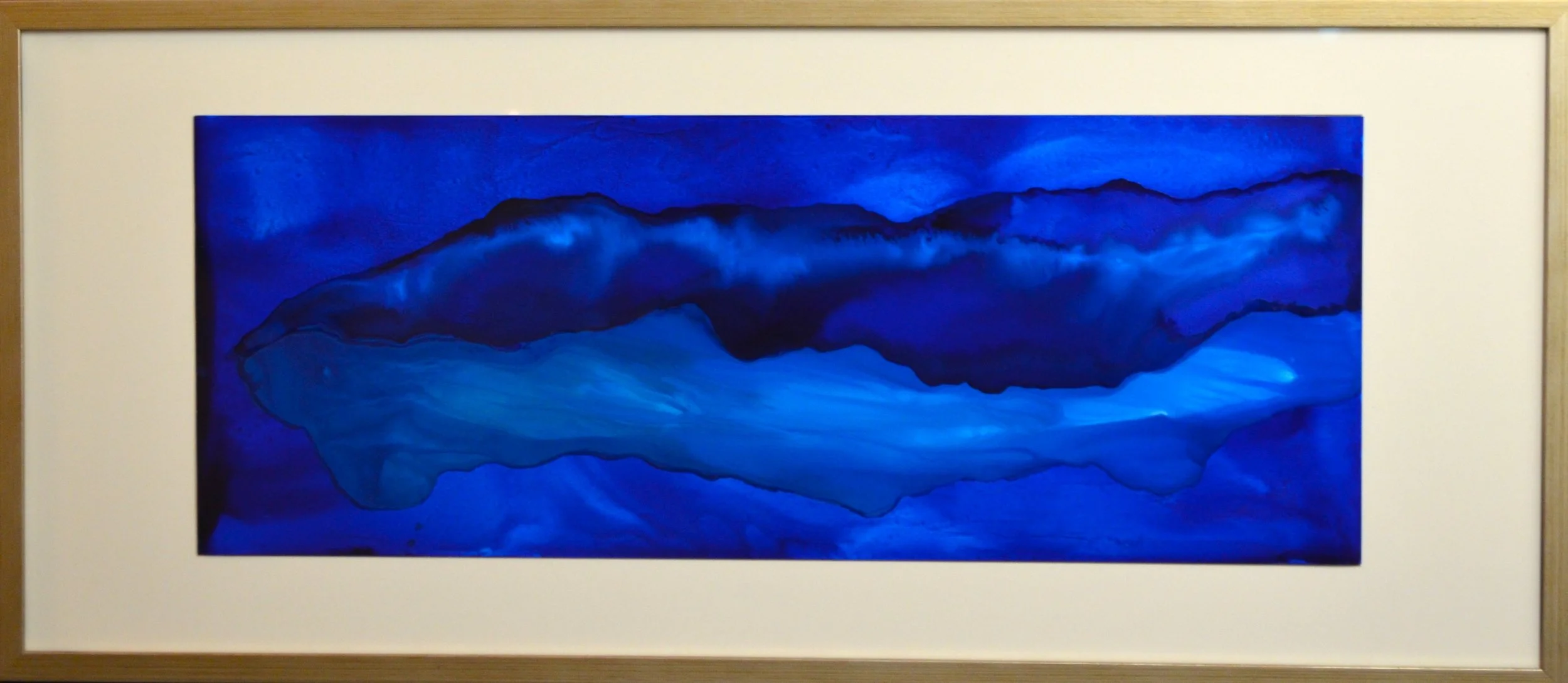 Blue Drift (35"x16")