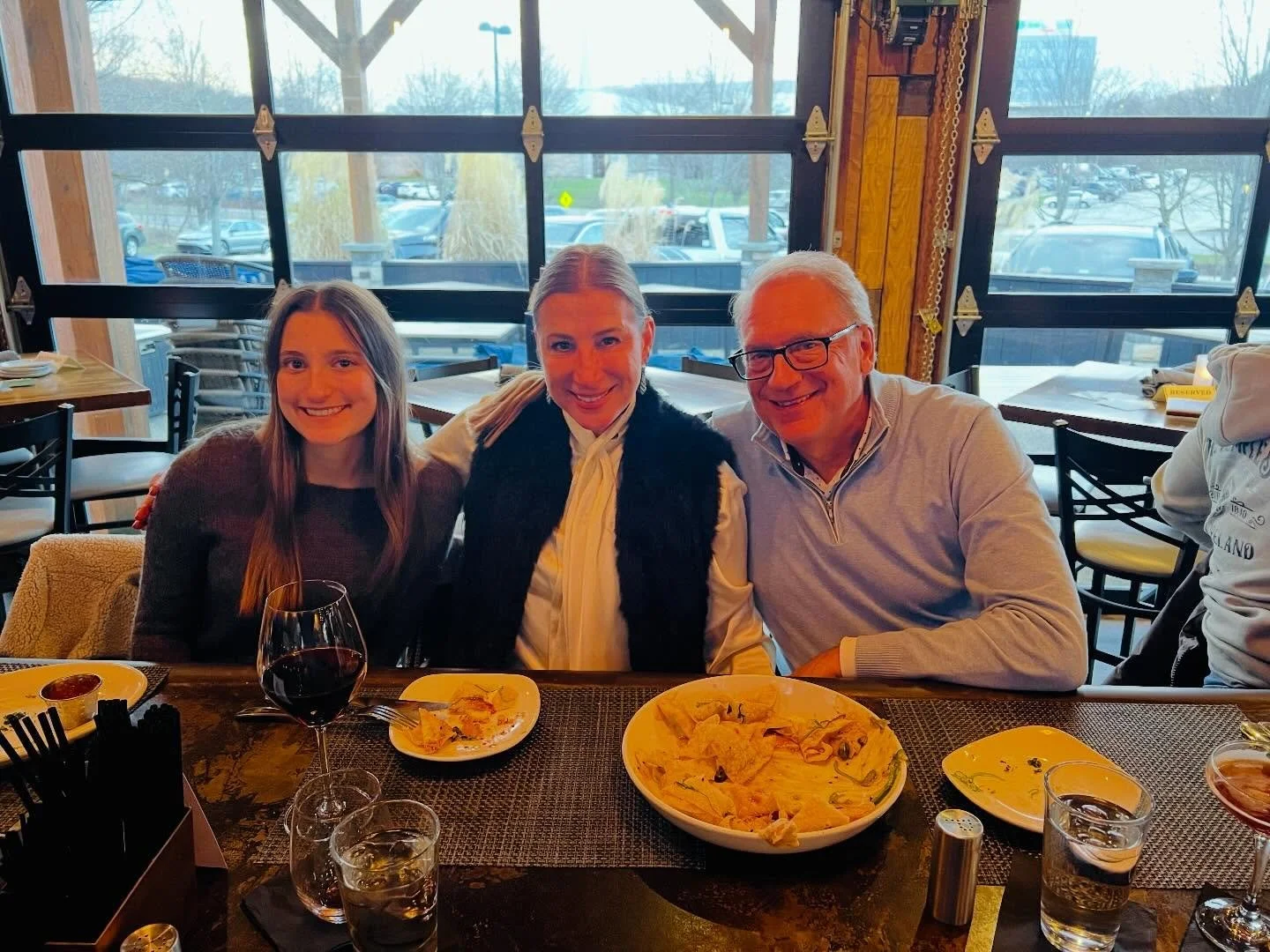 Before the power outage and during!! I&rsquo;m one lucky gal to be surrounded by people I adore. Celebration dinner with my fam and lunch with my Pisces ♓️ friend @eweckerm #beginingofbdaymonth #ladolcevita