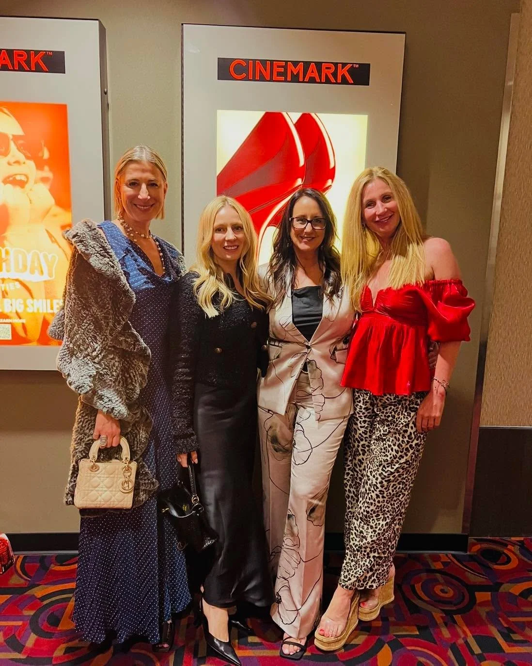 What a fun Thursday night!!! Thank you  Liia and Mathew Orman!! #devilwearsprada2❤️👠❤️ #UpscaleGNO