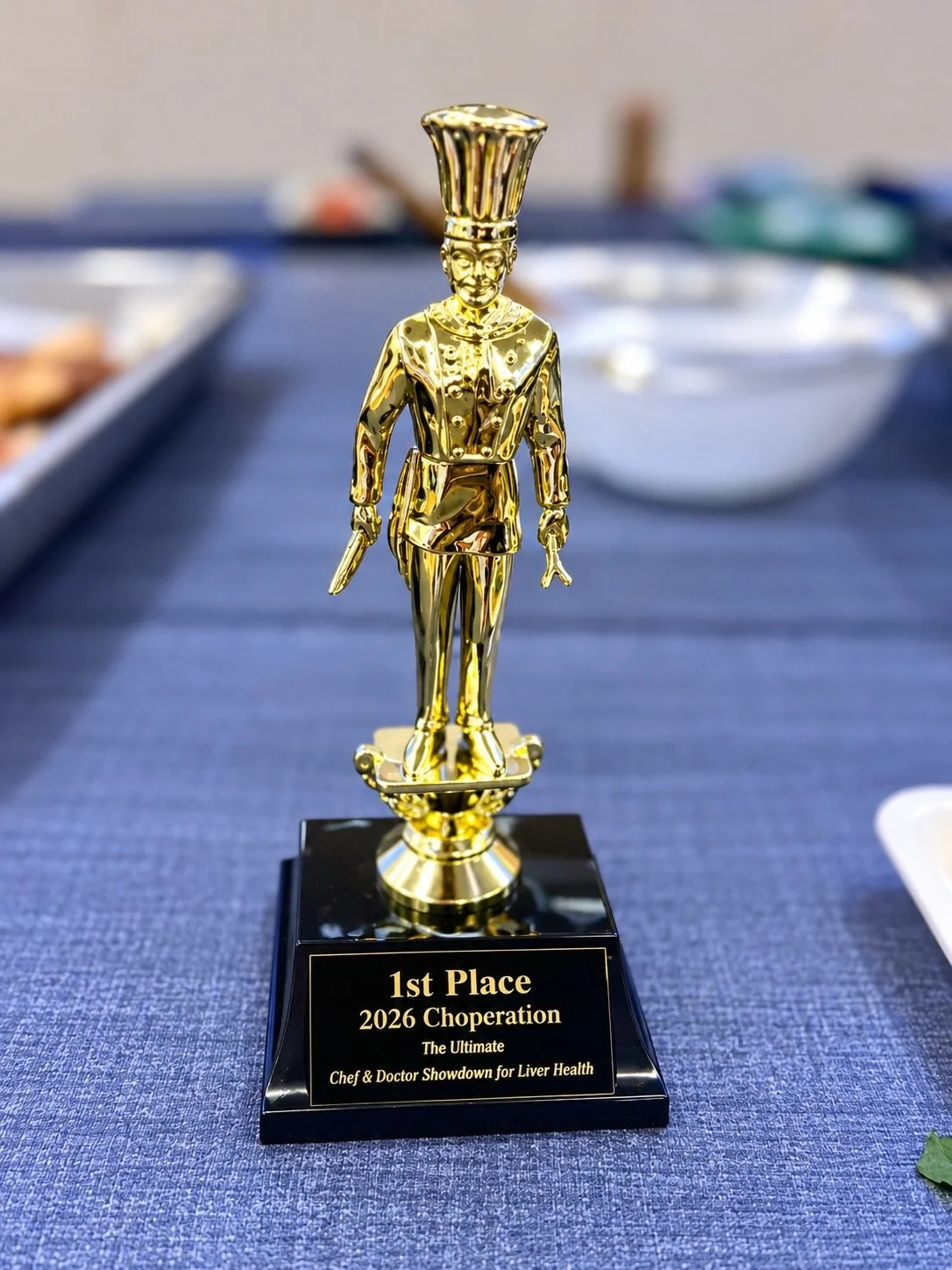 I did it!! We did it!!! Chef Sofya and Dr. Babich team! Beyond thrilled. Beyond flattered. Over the moon!!! Extremely flattering to compete with 3 other extraordinary and creative chef and doctors!!! Thank you to CLA, Community Liver Alliance for tru