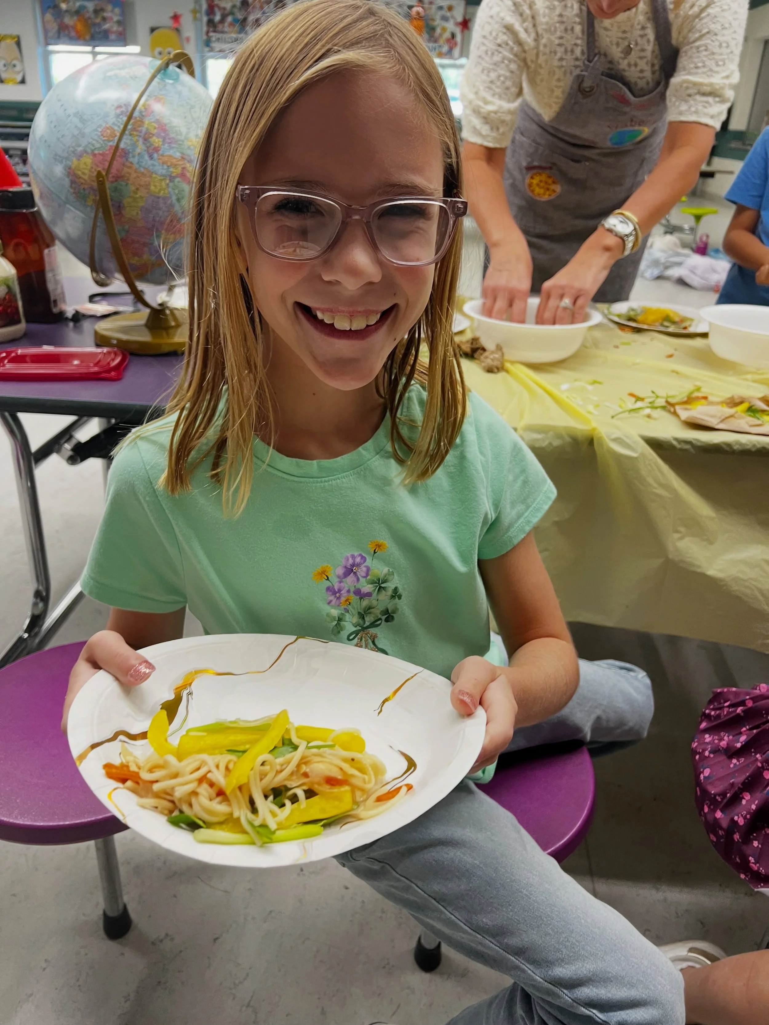 Spring Rolls for my inspired chefs. 12 chefs. 24 rolls. Over 30 rice papers used. &ldquo;Chef Sofya, is this paper eatable?&rdquo; &ldquo;Chef Sofya, are you sure we can eat this?&rdquo; &ldquo;Wow, this paper is magical!&rdquo; &ldquo;This is the be