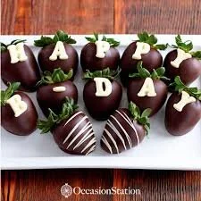 Birthday Chocolate covered strawberries 